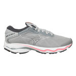 Chaussures de running Mizuno Mizuno Wave Ultima 14 Chaussure De Running Sans Stabilisateurs Femmes-Gris,Blanc