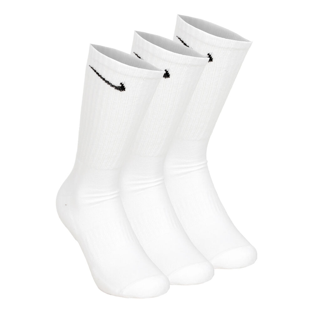 Nike Everday Lightweight Crew Pack De 3 Hommes - Blanc , Noir