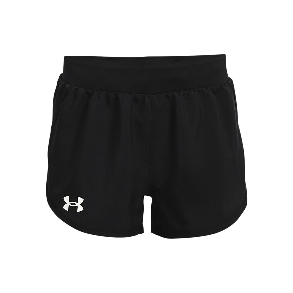 Under Armour Fly By Shorts Filles - Noir , Blanc