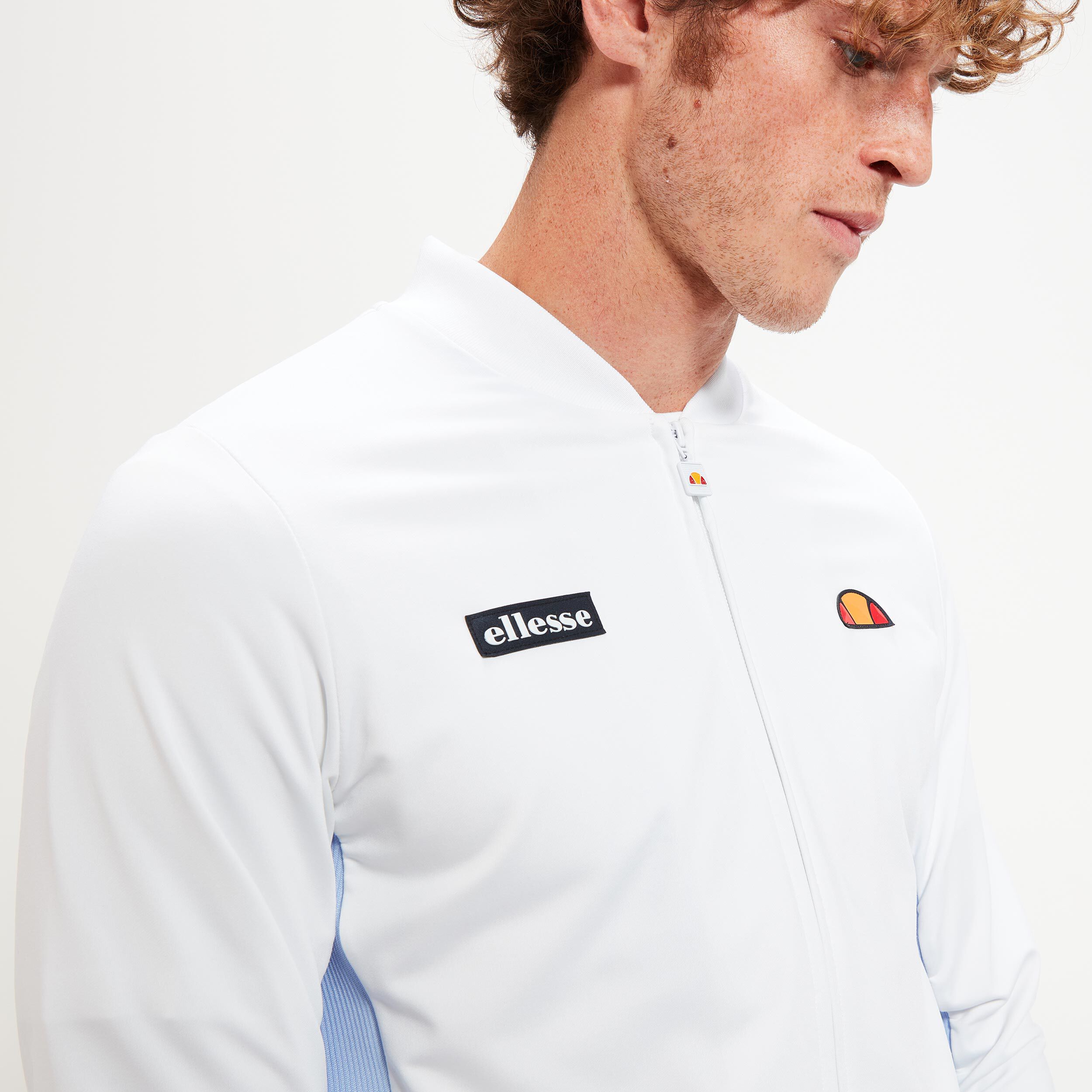 Veste blanche ellesse hot sale