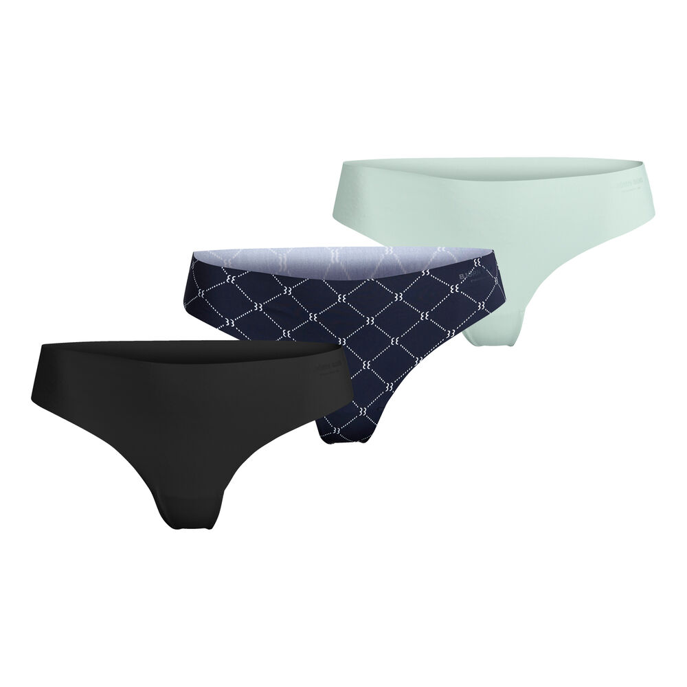 Björn Borg Net Selena String Pack De 3 Femmes - Noir , Blanc