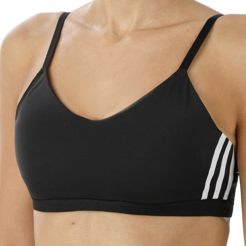 adidas 3-Stripes Soutien-gorge Sport Femmes - Noir , Blanc