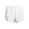 Fly By 3in Short De Running Femmes-Blanc