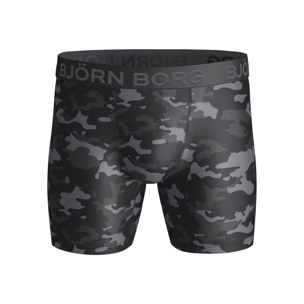 Björn Borg Per Caleçon Hommes - Noir , Gris Foncé