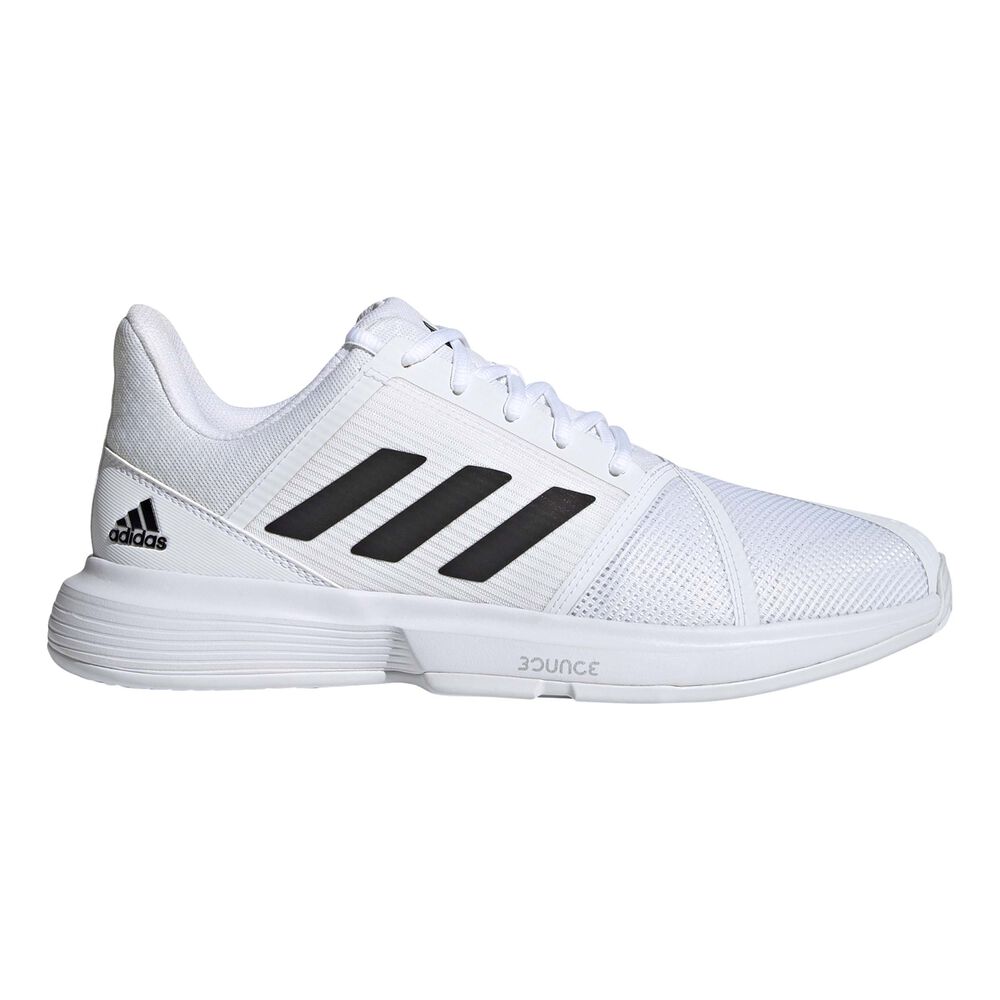 adidas CourtJam Bounce Chaussures Toutes Surfaces Hommes - Blanc , Noir