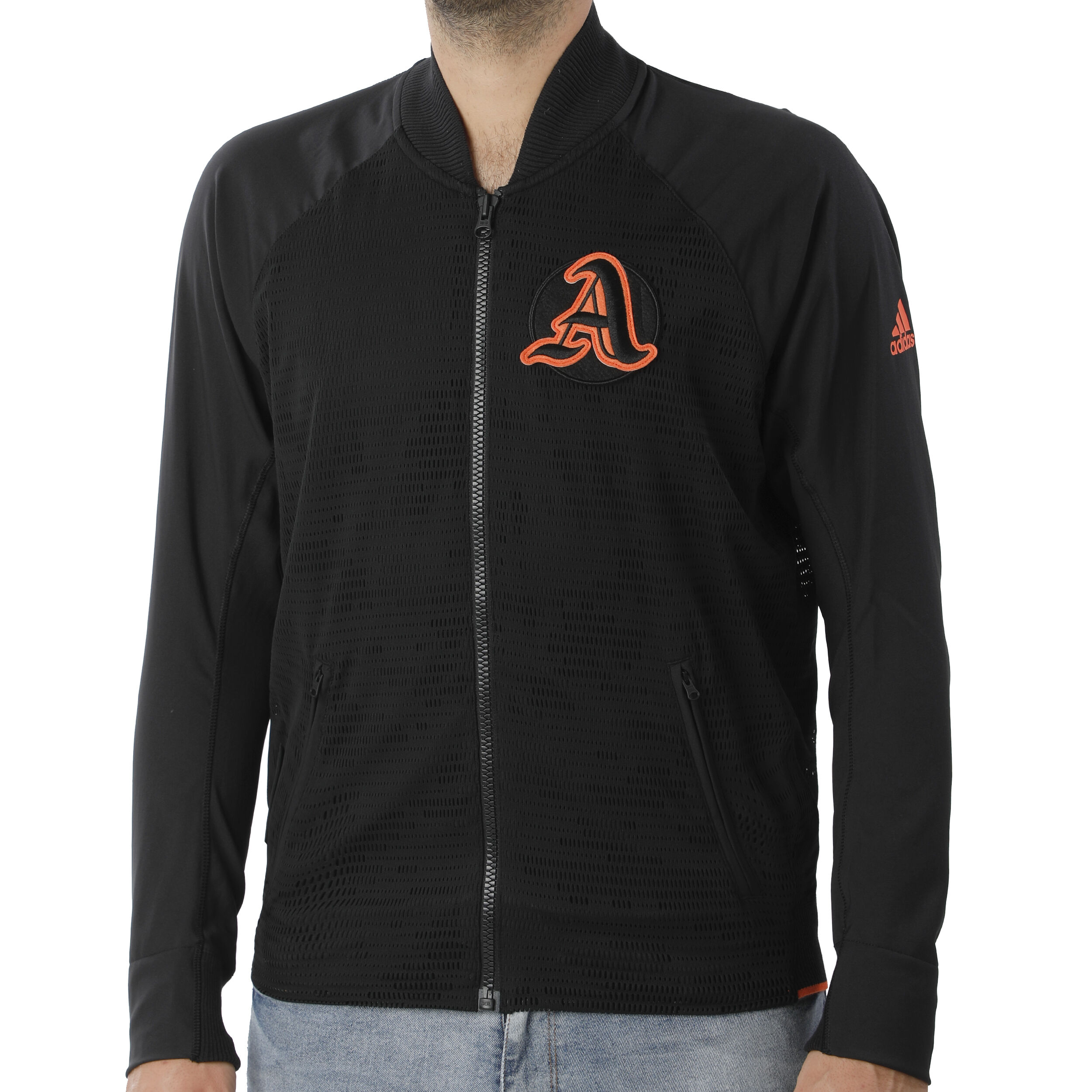 Buy adidas VRCT Veste De Survetement Hommes Noir Orange online Tennis Point FR