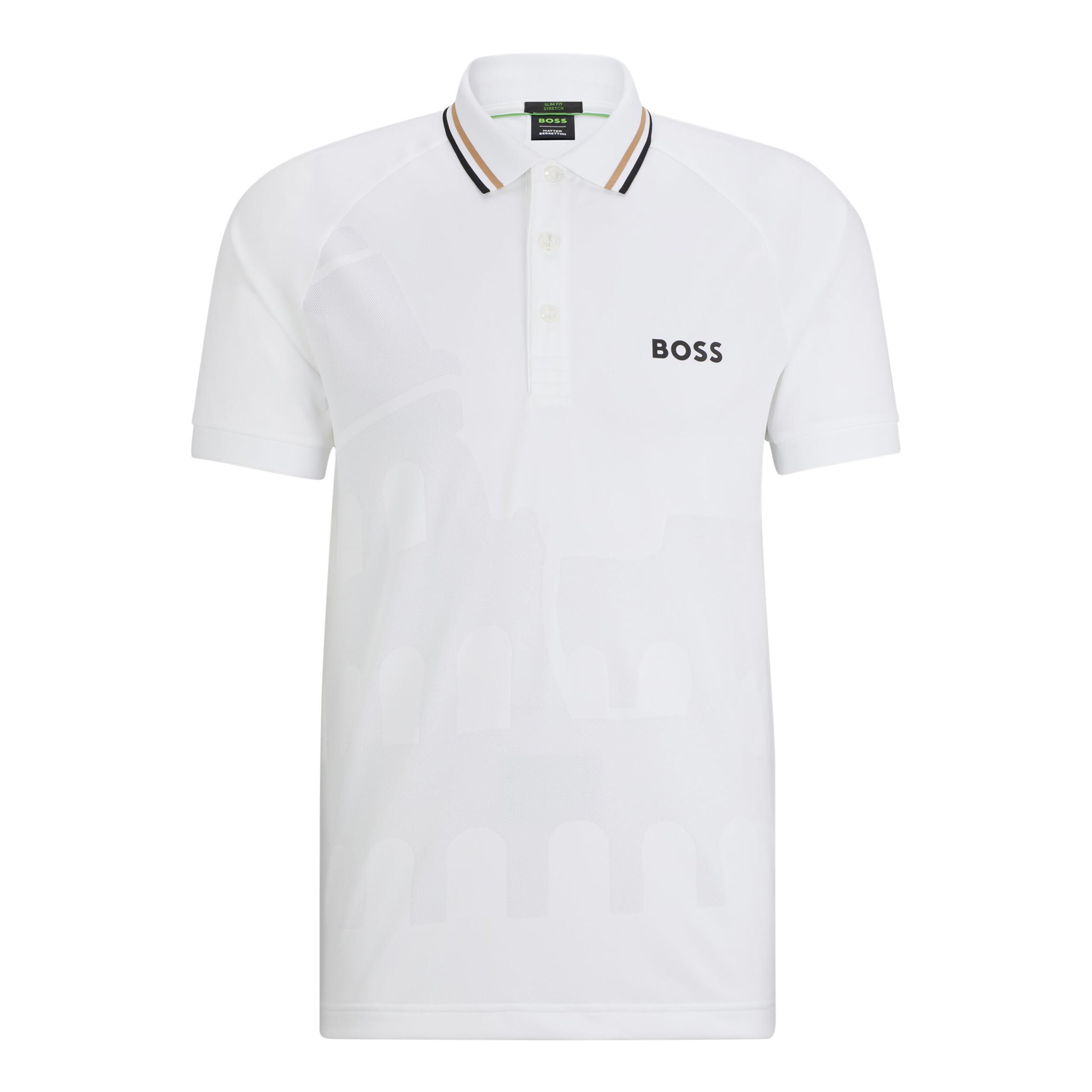 Buy BOSS Patteo MB 14 Polo Hommes Blanc online Tennis Point FR
