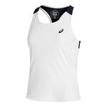 V&ecirc;tements ASICS ASICS Court D&eacute;bardeur tank top Femmes - blanc, bleu fonc&eacute;