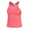 Dri-Fit Court Slam Solid D&eacute;bardeur Tank Top Femmes-Corail,Rouge Fonc&eacute;