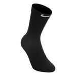 Vêtements Nike Nike Fast Midweight Crew Chaussettes de running Unisex - noir, gris