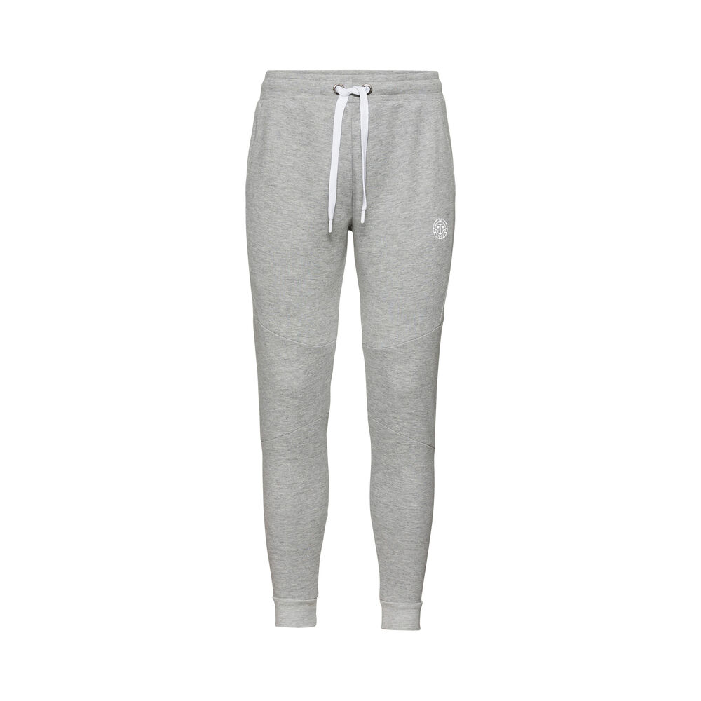 BIDI BADU Basil Basic Cuffed Pantalon Survêtement Garçons - Gris Clair , Blanc