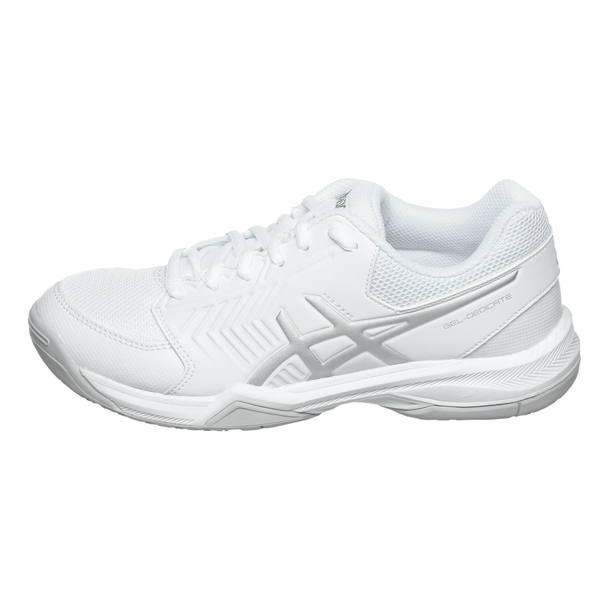 Gel Dedicate 5 Chaussures Toutes Surfaces Femmes Blanc Gris Clair