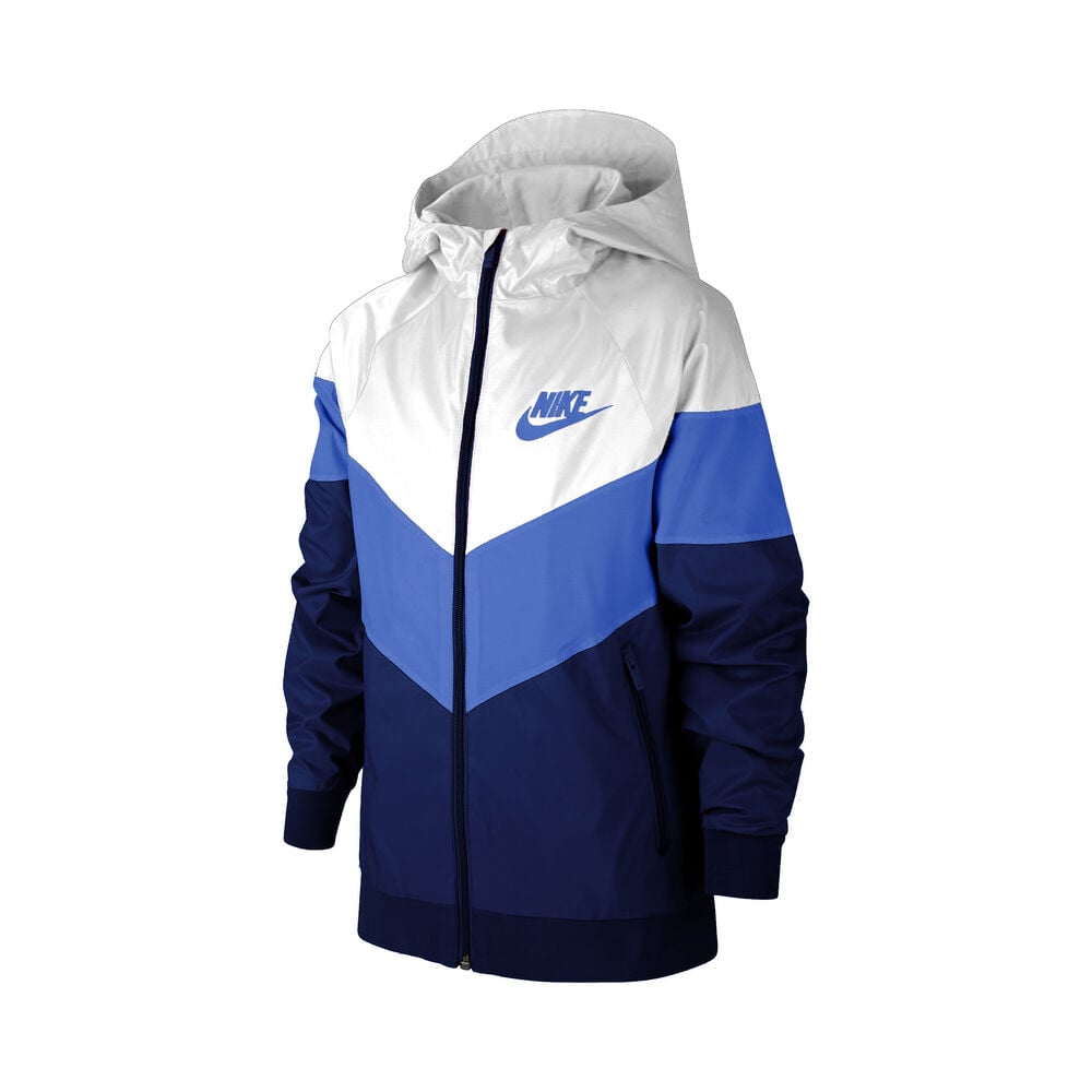 Nike Sportswear Windrunner Veste De Survêtement Garçons - Blanc , Bleu