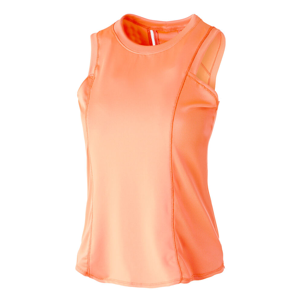 Lucky in Love Starter Ribbed Débardeur Tank Top Femmes - Corail