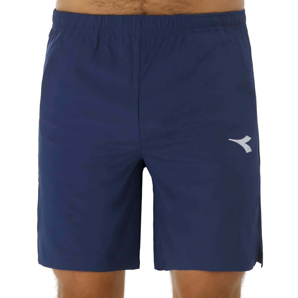 Diadora Court Shorts Hommes - Bleu Foncé , Blanc