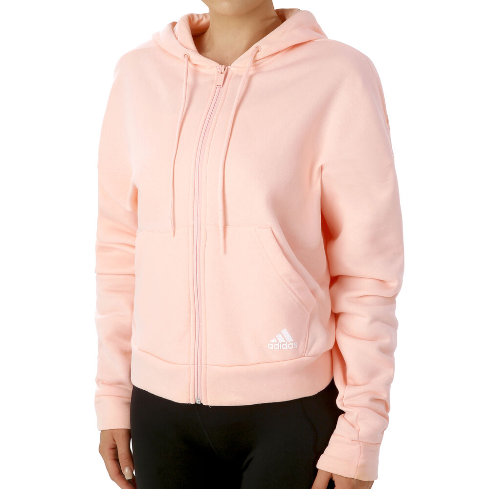 adidas Badge Of Sports Gilet En Coton Femmes - Rosé, Blanc