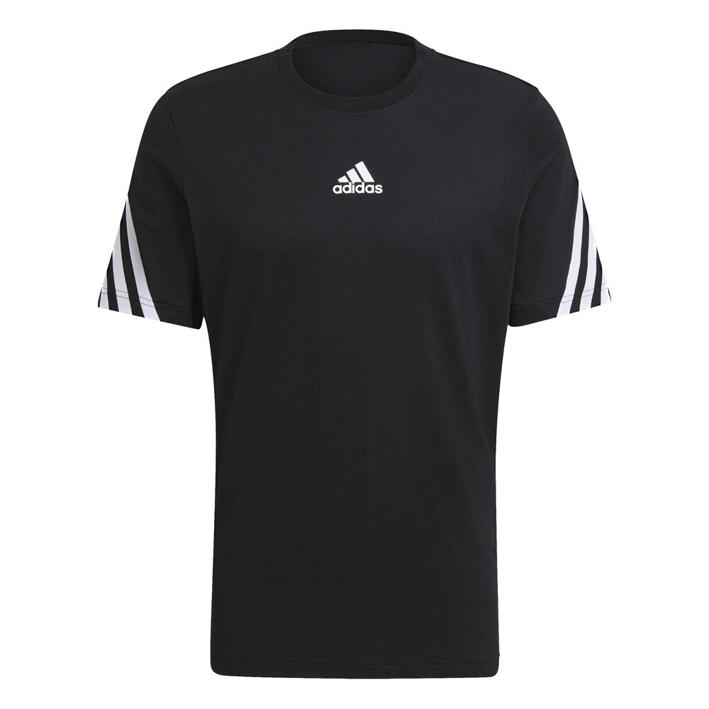 adidas Sportswear 3-Stripes Tape T-shirt Hommes - Noir , Blanc