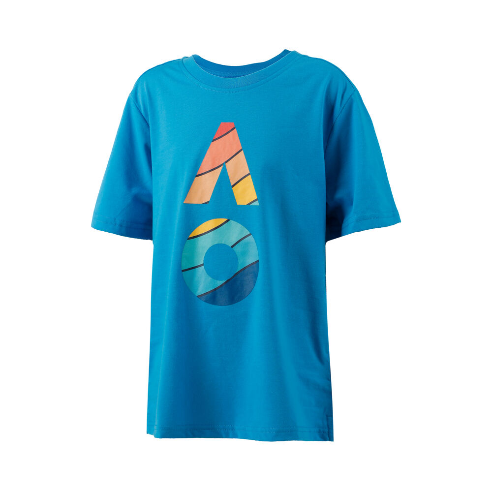 Australian Open 2021 Ball Crew T-shirt Garçons - Bleu , Multicouleur