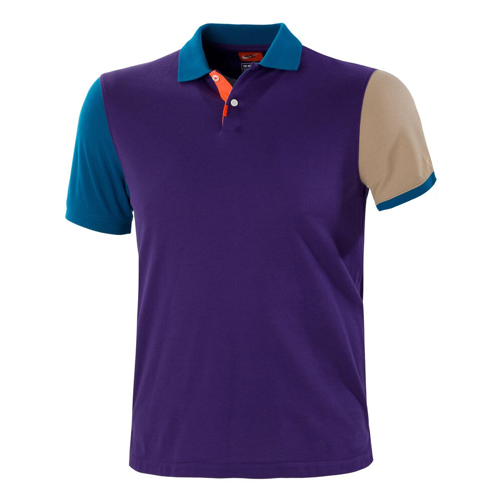 Nike Slim MB Polo Hommes - Violet , Multicouleur