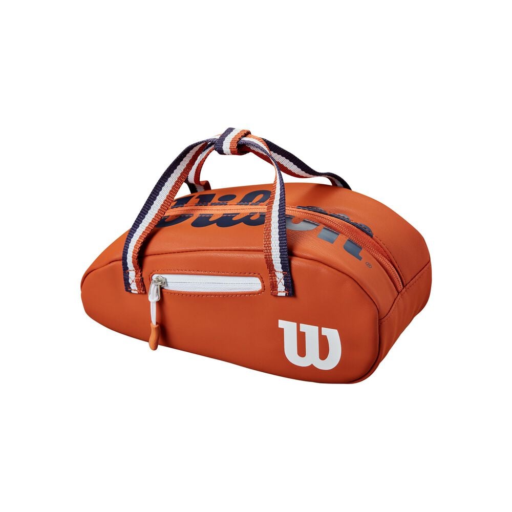 Wilson Roland Garros Mini Tour Bag Housse De Raquette - Marron , Blanc