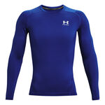 V&ecirc;tements Under Armour Under Armour Heatgear Comp Haut Manches Longues Hommes-Bleu