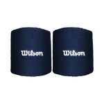 V&ecirc;tements de tennis Wilson Wilson Terry Logo Poignet Unisex - bleu fonc&eacute;, 