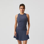 Vêtements Björn Borg Björn Borg Ace Pocket Ribbed Débardeur Tank Top Femmes-Bleu Gris