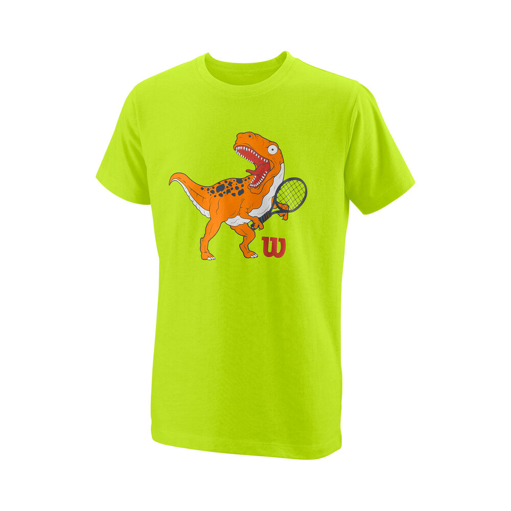 Wilson Trex Tech T-shirt Garçons - Jaune Lemon, Orange