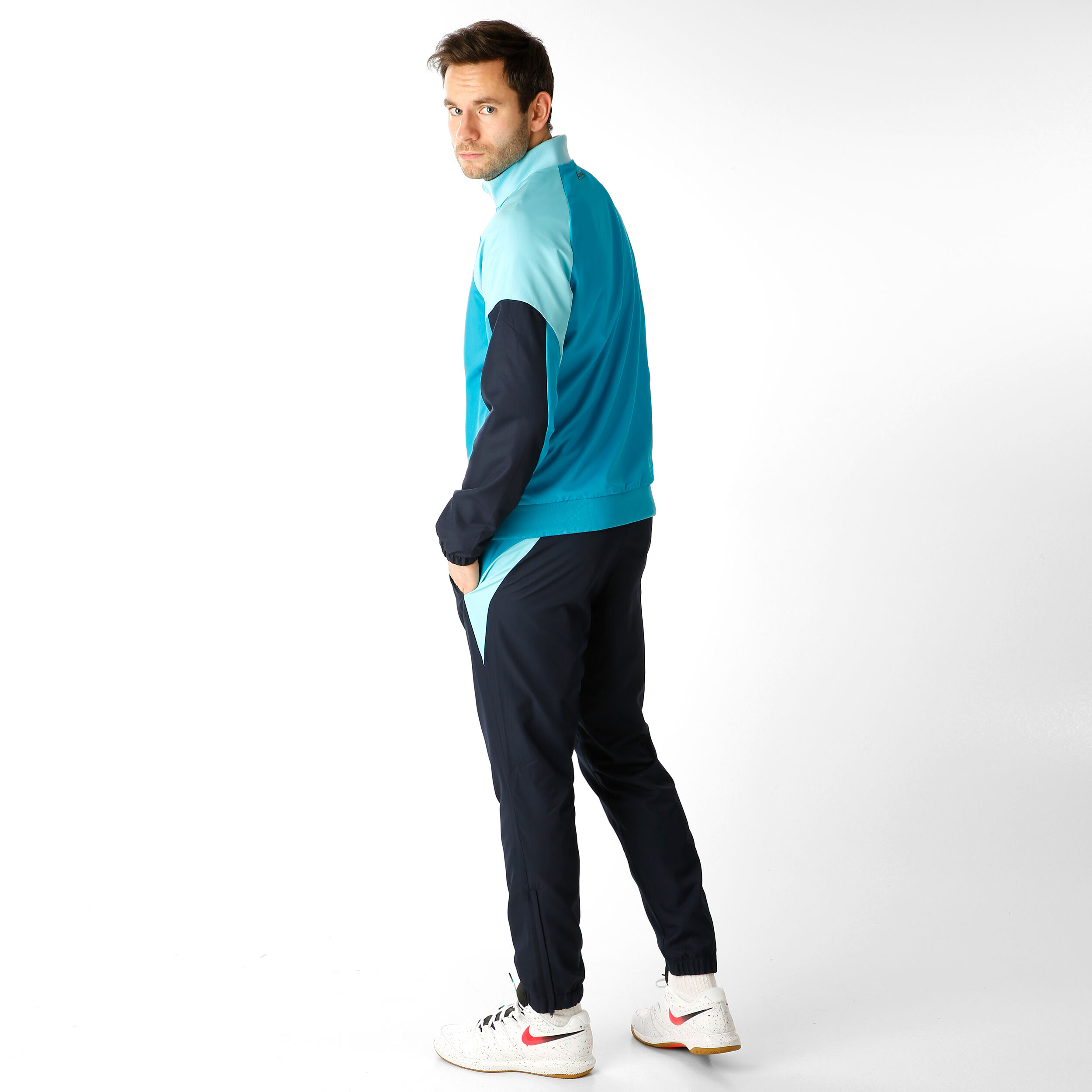 Buy Lacoste Surv tement Hommes Noir Turquoise online Tennis