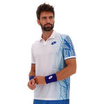 Lotto Lotto TECH VI - D3 POLO Polo Hommes-blanc, bleu clair