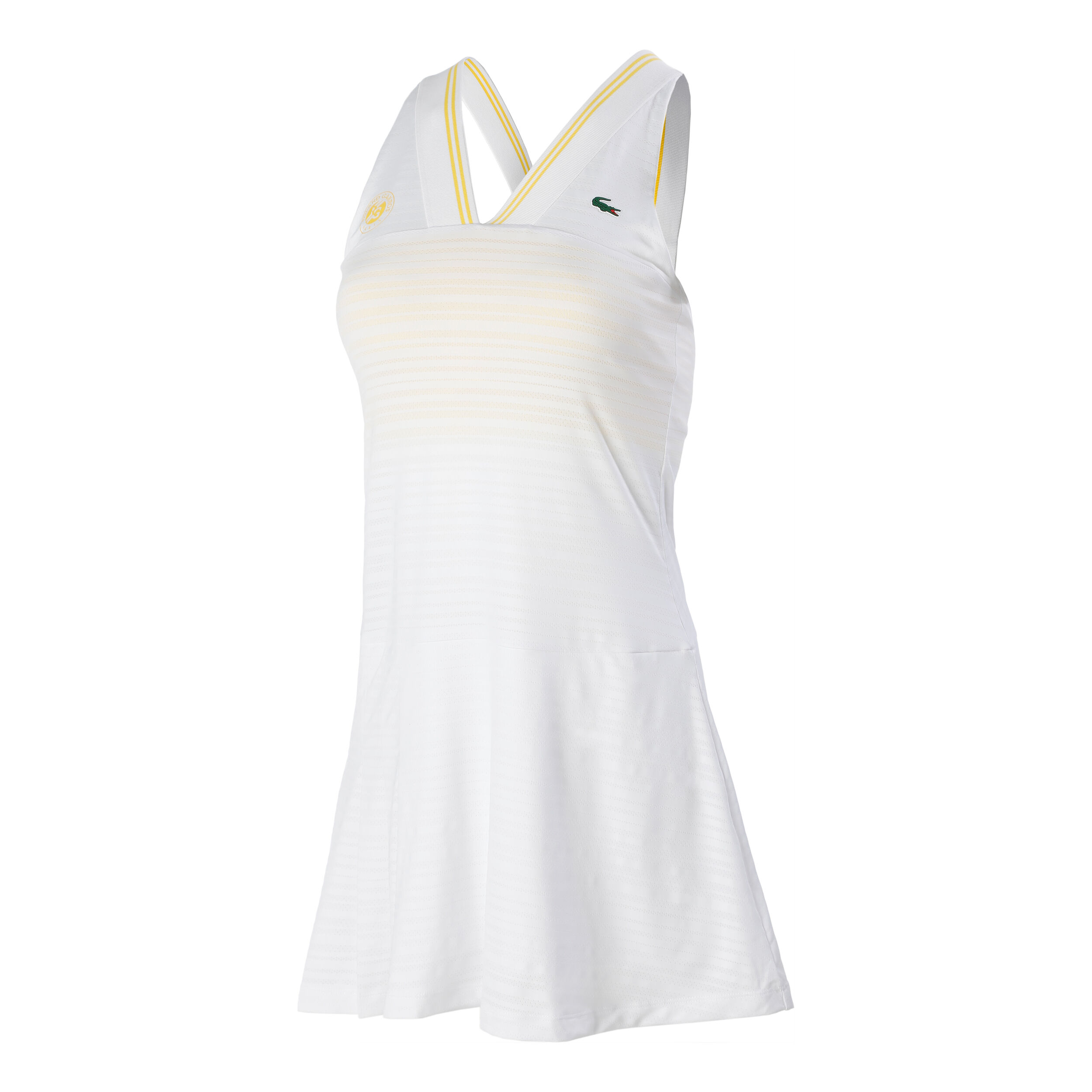 Robe lacoste blanche discount