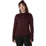 Vêtements ASICS ASICS Road Winter Seamless Maillot de course Femmes-rouge foncé
