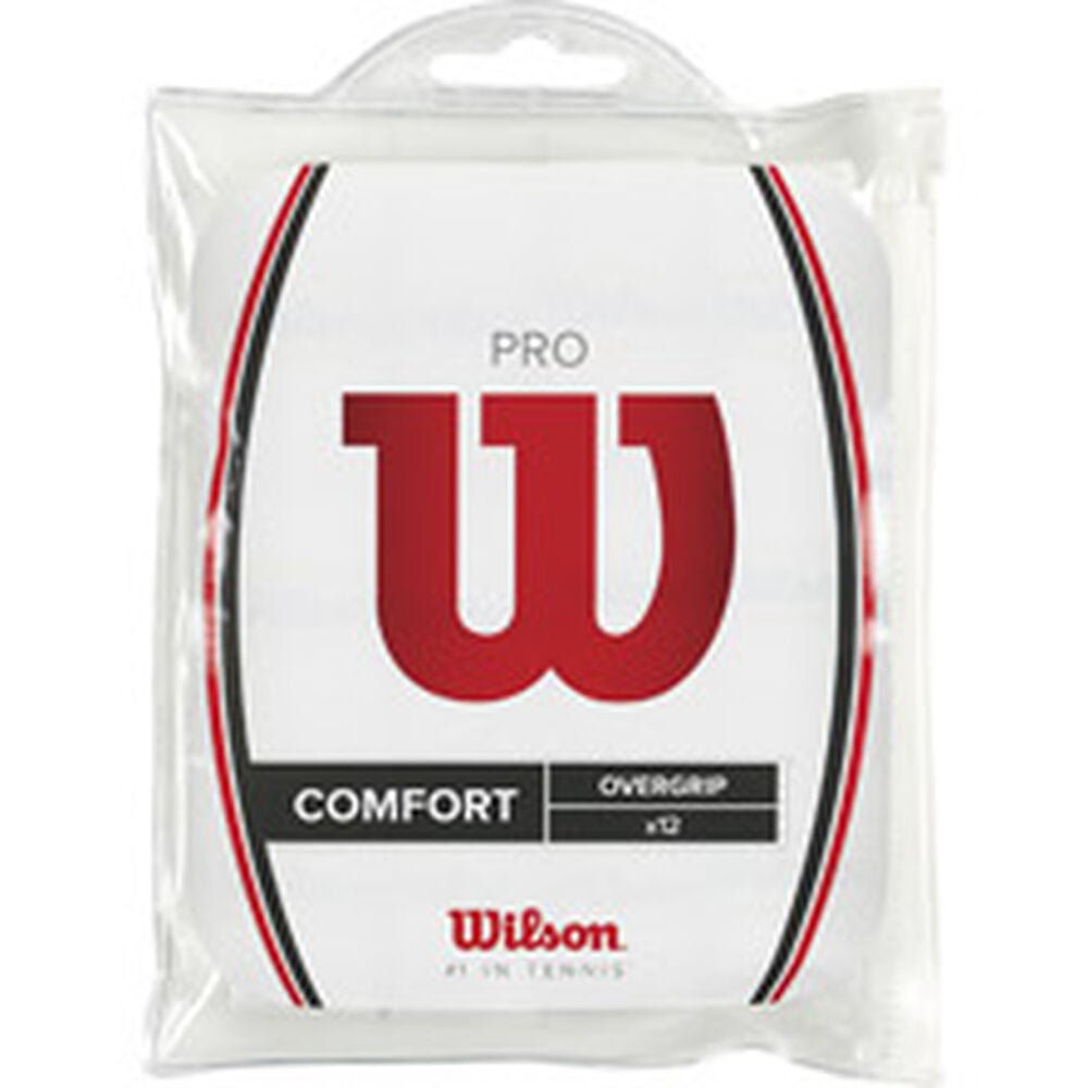 Wilson Pro Overgrip Pack De 12 - Blanc