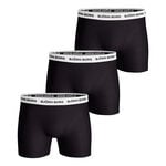 Vêtements Björn Borg Björn Borg Cotton Stretch Boxer 3P Caleçon Hommes-Noir,Blanc