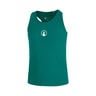 Racerback D&eacute;bardeur tank top Filles-vert