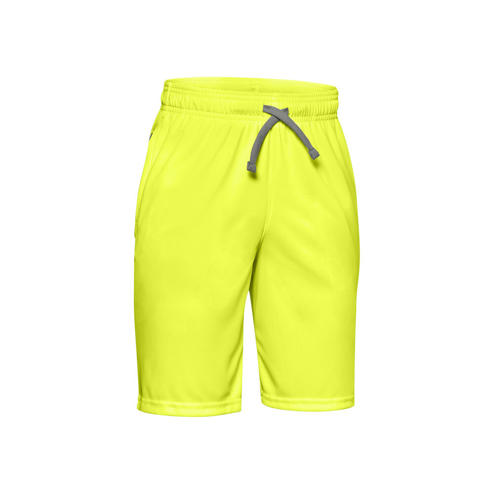 Under Armour Prototype Wordmark Shorts Garçons - Jaunes Fluo , Kaki