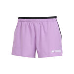 V&ecirc;tements adidas adidas Terrex MT Light 3in Short De Running Femmes-Violet