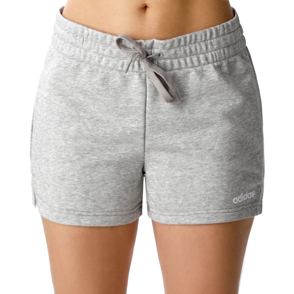adidas Essentials Shorts Femmes - Gris Clair , Blanc