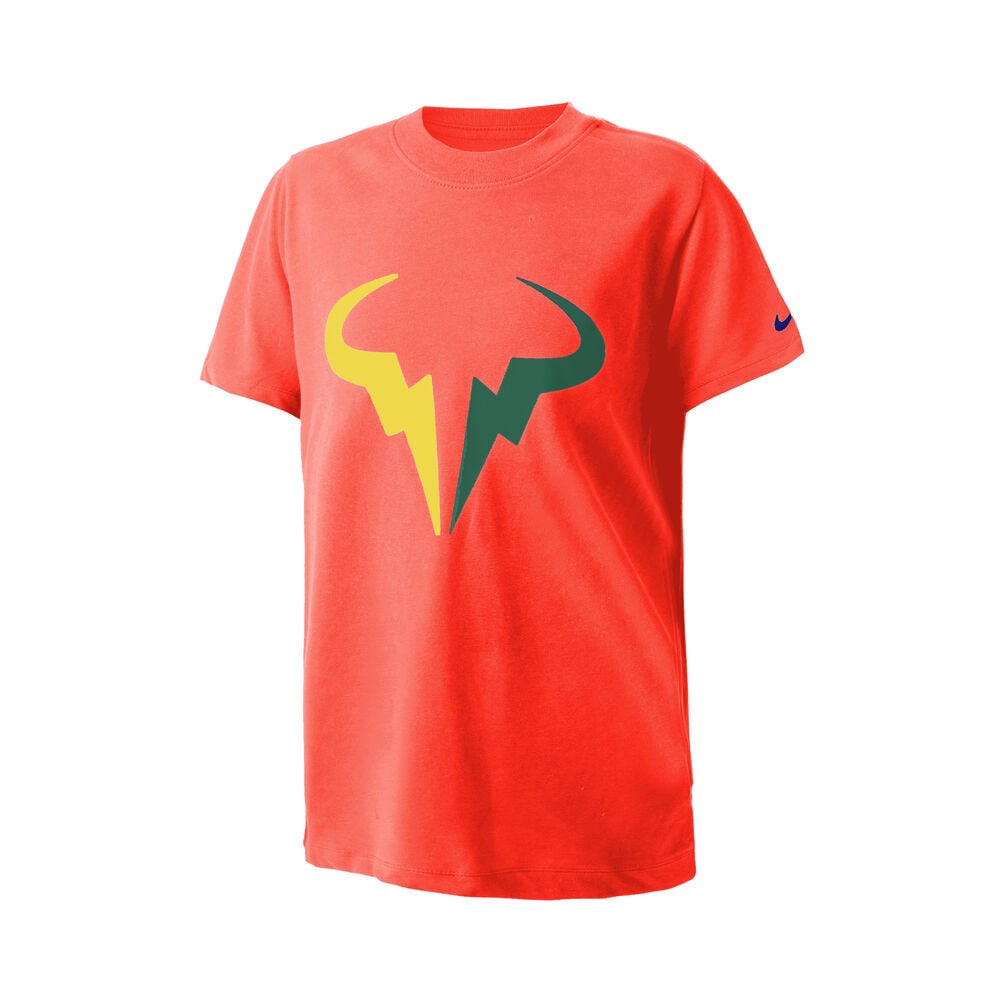 Nike Rafael Nadal Dri-Fit Seasonal T-shirt Garçons - Rouge , Multicouleur