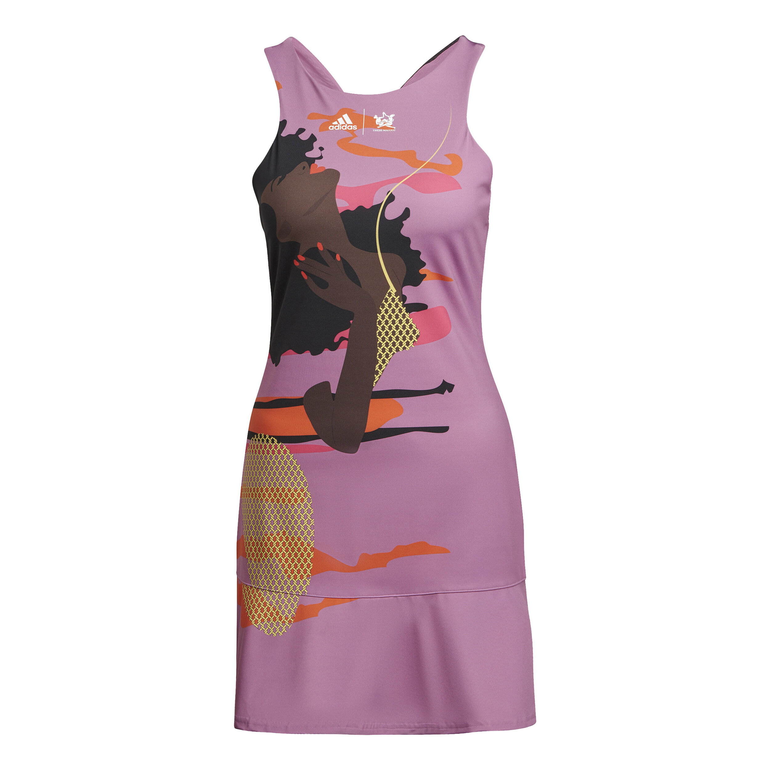 New York Y Robe Femmes Lilas Multicouleur