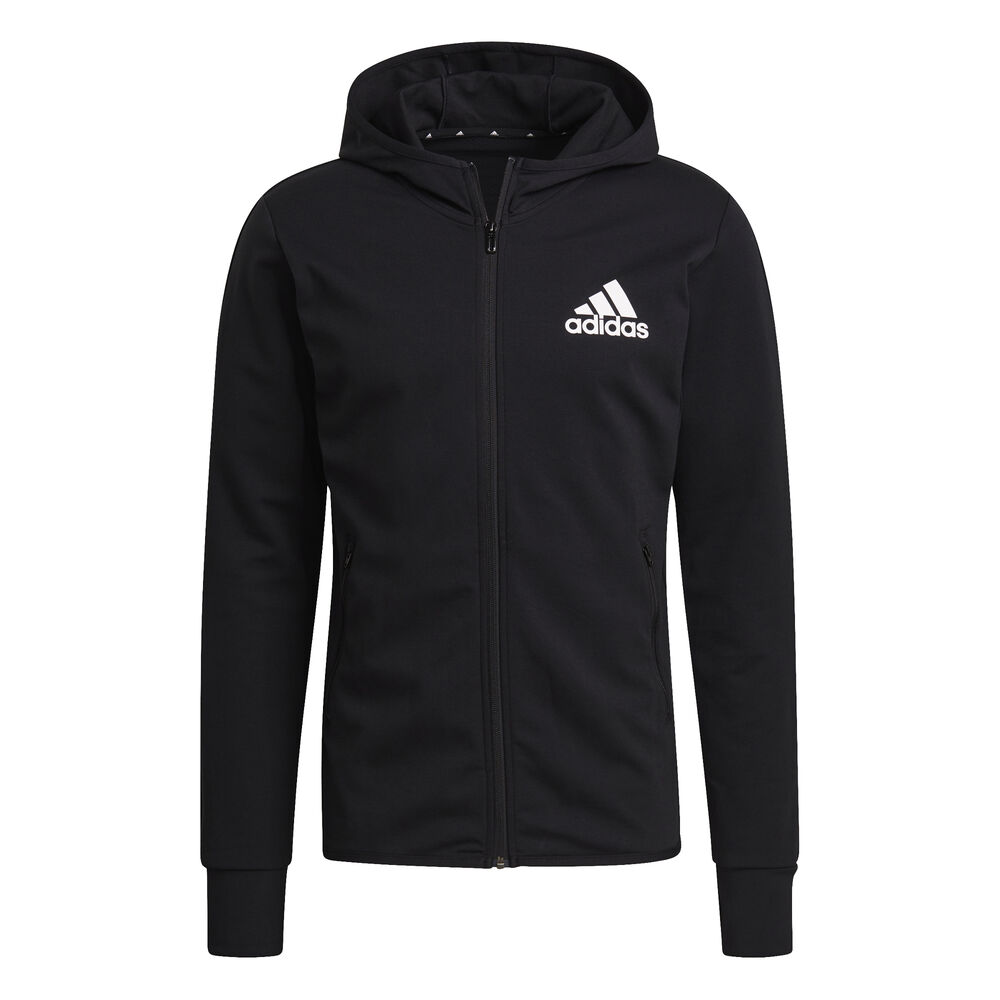 adidas Designed To Move Aeroready Slim Gilet En Coton Hommes - Noir