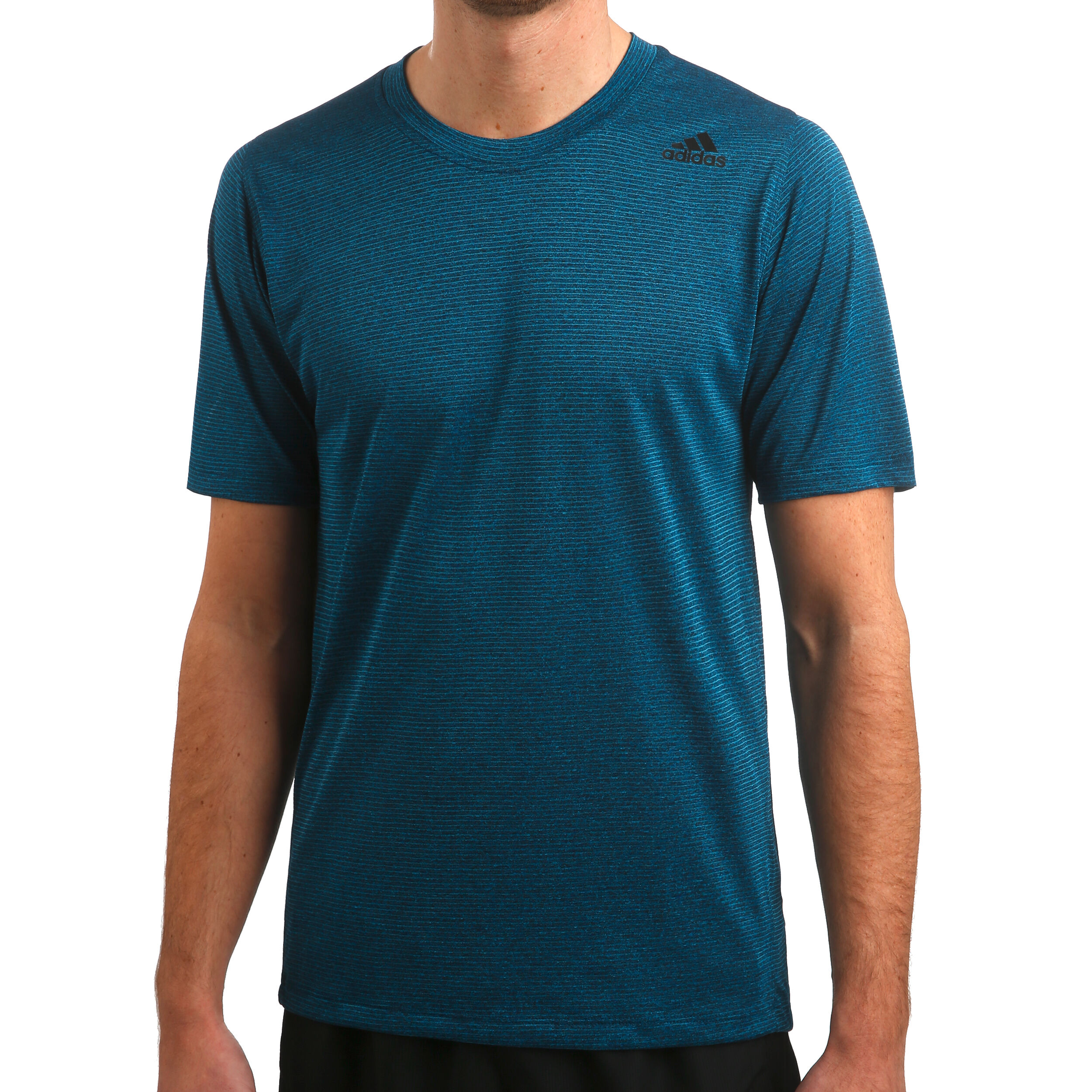 Freelift Tech Fitted Climacool T shirt Hommes Bleu Fonc Noir