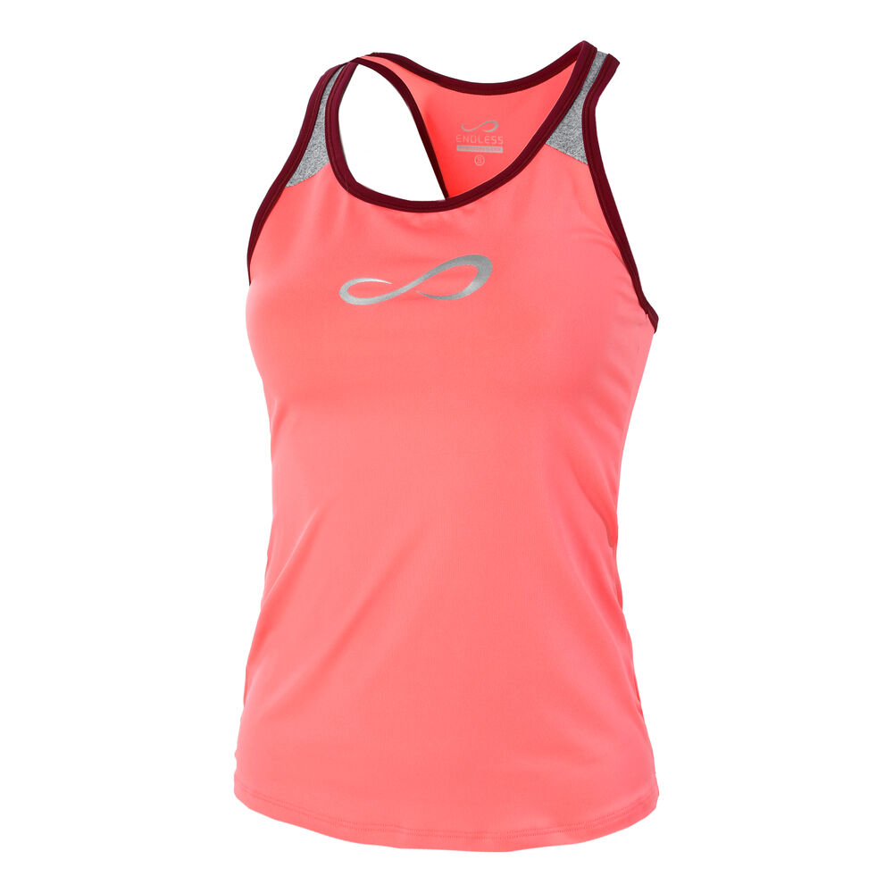 Endless Minimal Débardeur Tank Top Femmes - Corail , Noir