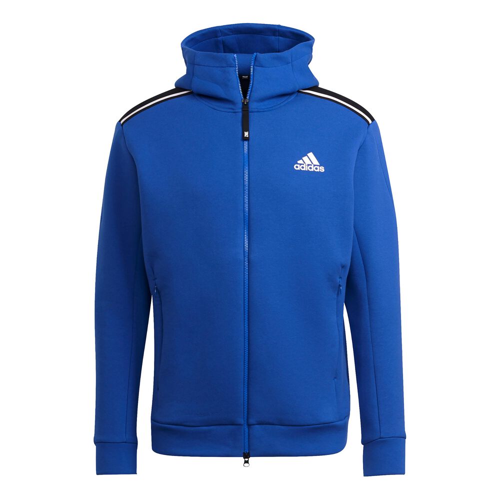 adidas Z.N.E. Sweat à Capuche Hommes - Bleu , Blanc