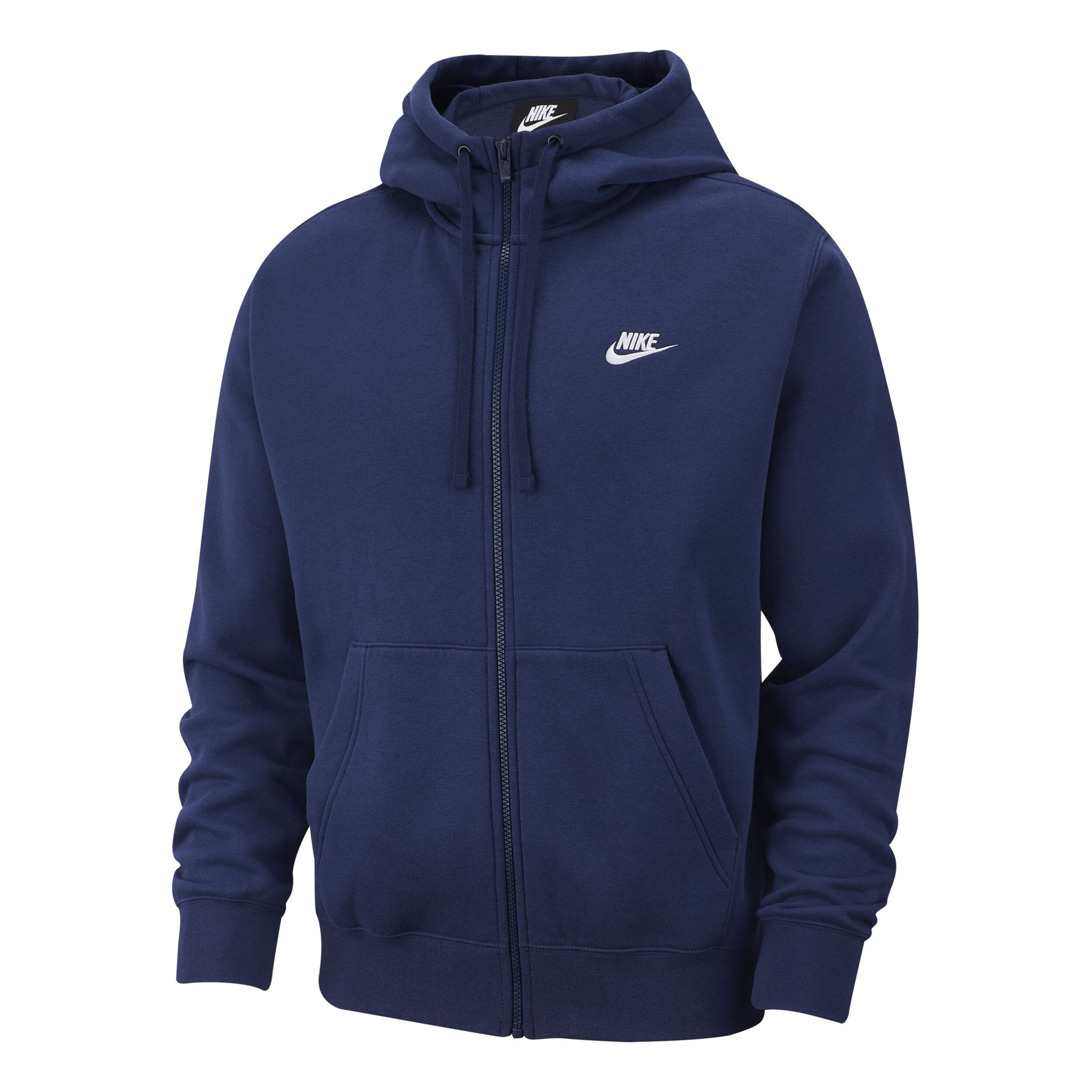 Buy Nike Sportswear Club Gilet En Coton Hommes Bleu Fonce Blanc online Tennis Point FR