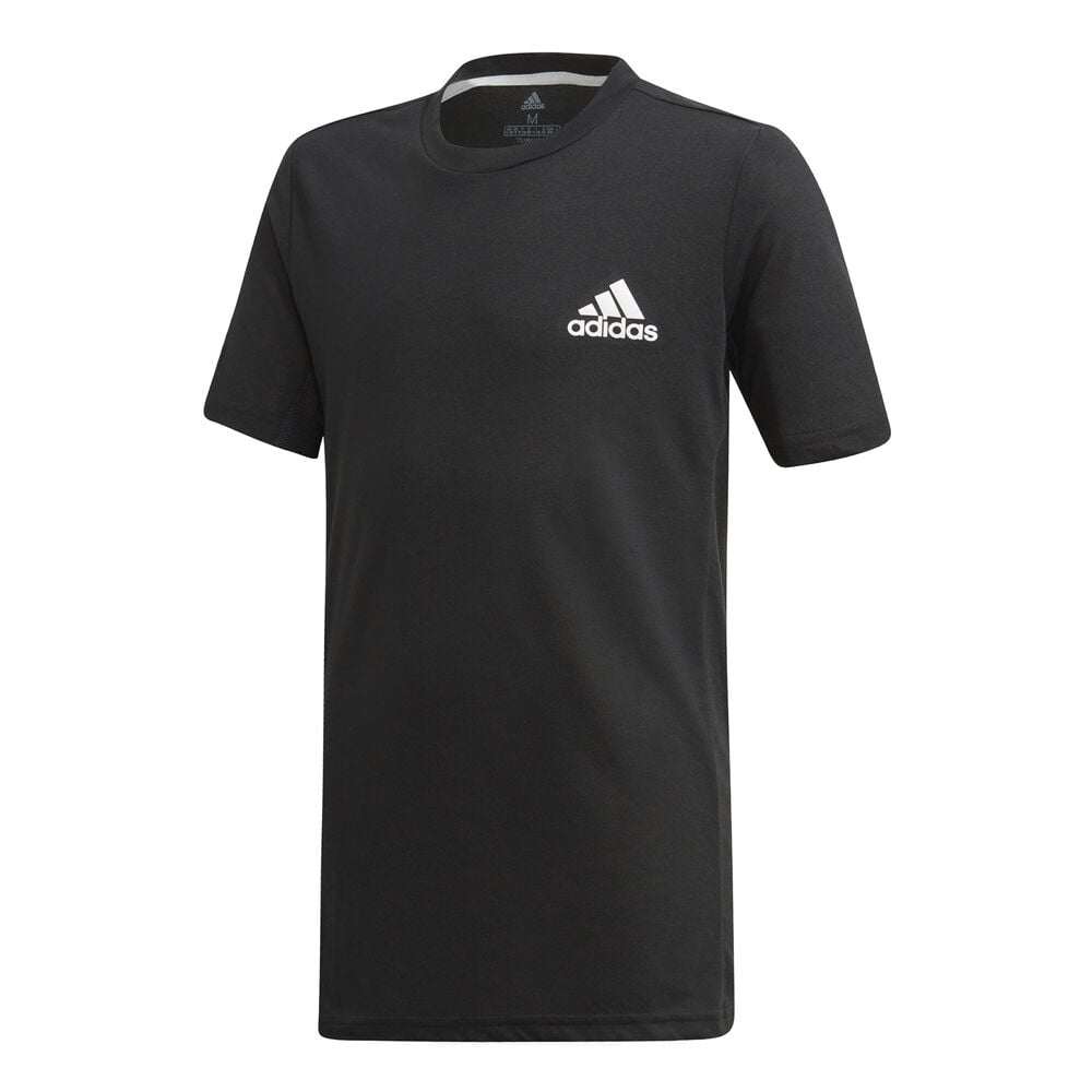 adidas Escouade T-shirt Garçons - Noir , Blanc