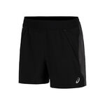 V&ecirc;tements ASICS ASICS Road 5in Short de running Hommes-noir, gris fonc&eacute;