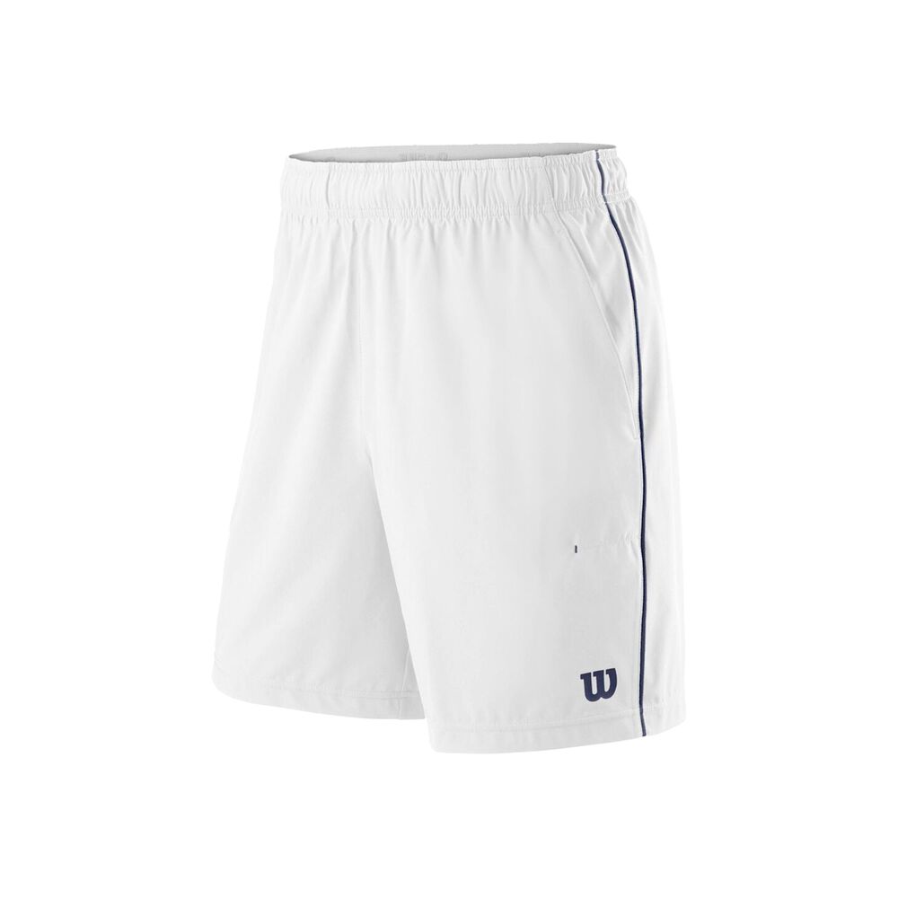 Wilson Competition 8in Shorts Hommes - Blanc , Noir
