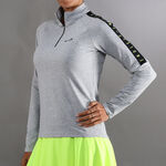 Vêtements Endless Endless Kirsch Iconic Ii Haut Manches Longues Femmes-Gris,Noir