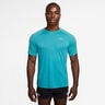 Stride Tee Maillot de course Hommes-turquoise